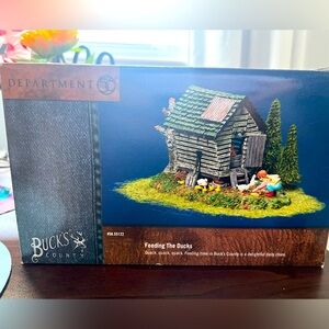 Department 56: Buck’s County Feeding the Ducks